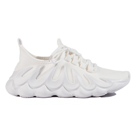 TRENDI Sneakers bianche alla moda bianca