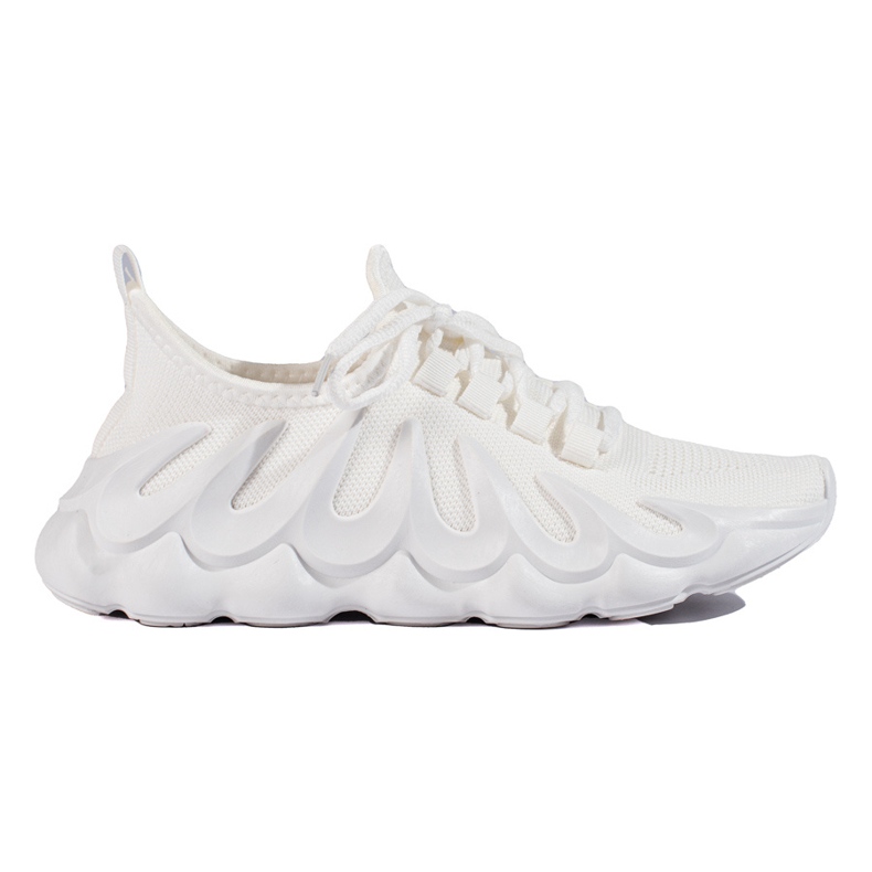 TRENDI Sneakers bianche alla moda bianca