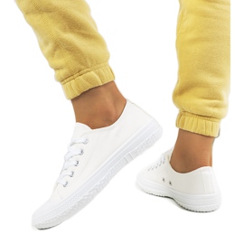 Sneakers bianche da donna Casas bianca