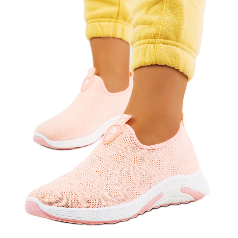 Scarpe da ginnastica rosa Abby