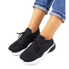Sneakers sportive nere Donatil nero