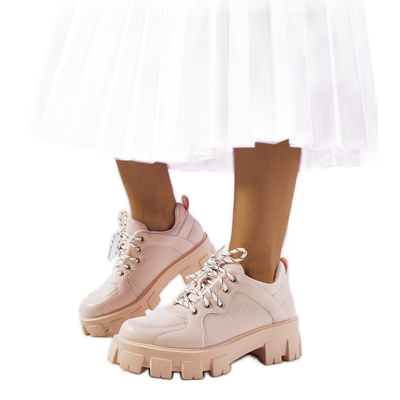 Sneakers rosa da donna Bernic