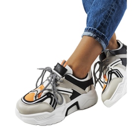 Sneakers Delois da donna grigie nero