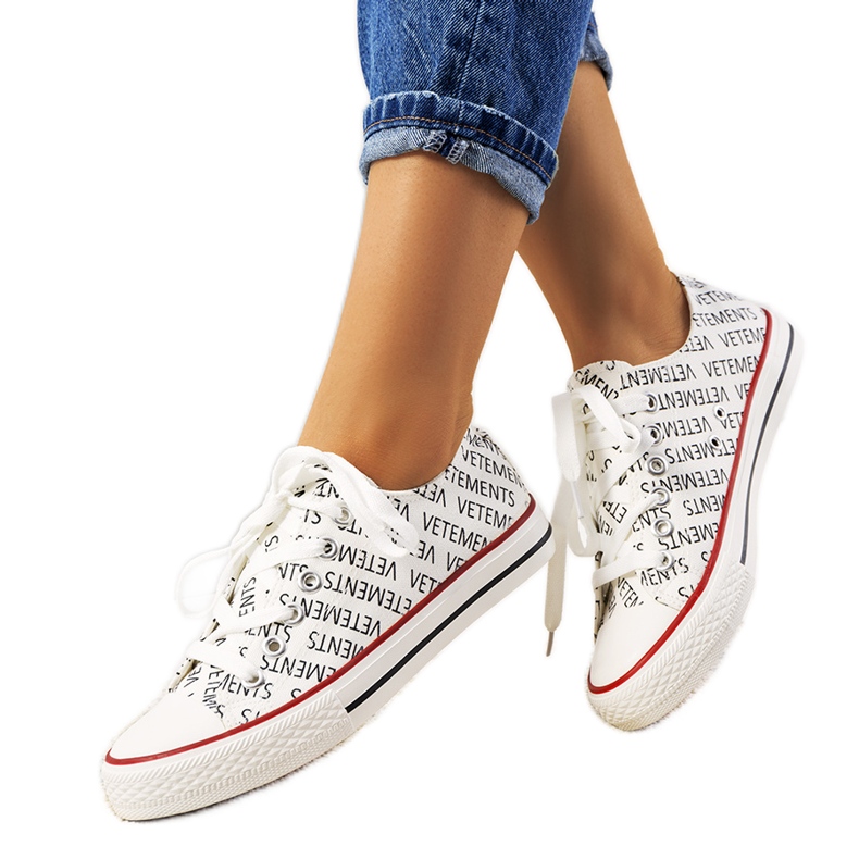 Sneakers da donna Ellis bianche bianca