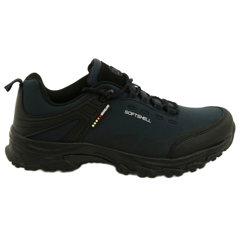 American Club Scarpe da trekking americane softshell impermeabili WT83/22 Blu navy