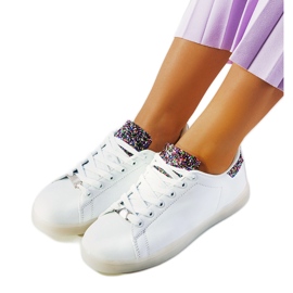 Sneakers bianche con led Alfaro bianco