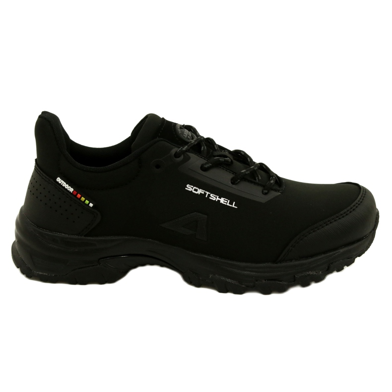 American Club Scarpe sportive americane Softshell impermeabili WT90/22 nero