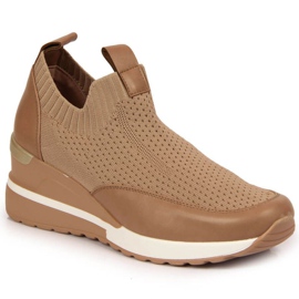 Sneakers con zeppa Potocki W WOL52B beige