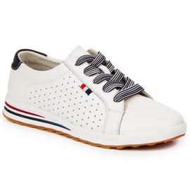 Sneakers in pelle Filippo W PAW312 bianche bianco