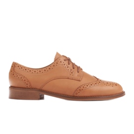 Marco Shoes Scarpe con perforazione decorativa marrone