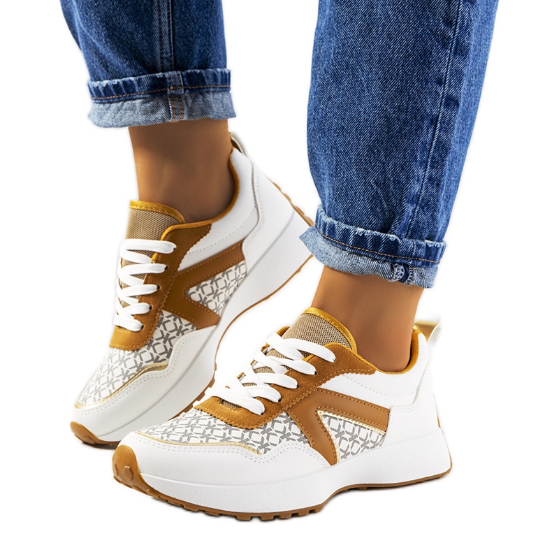 Sneakers Isham bianche da donna bianca