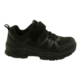 American Club American Softshell Sports Scarpe per velcro WT94/22 Black nero