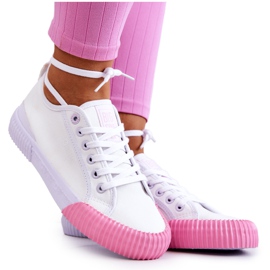 Materiale Sneakers Big Star JJ274111 Sneakers bianche bianco