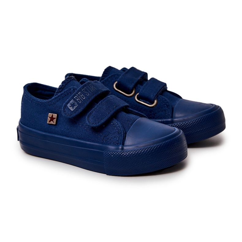 Sneakers Classiche per Bambini Big Star JJ374039 Blu Navy