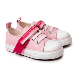Sneakers basse da bambino Big Star JJ374078 Rosa