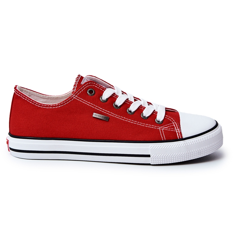 Sneakers Classiche Da Uomo Cross Jeans JJ1R4002C Rosse rosso