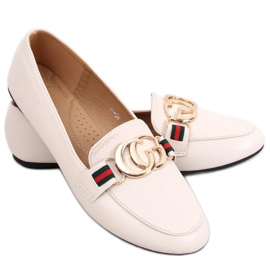 Mocassini da donna Crystal Beige