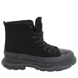 Sneakers alla caviglia da donna Yara Black nero