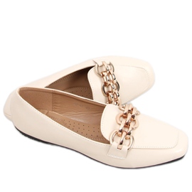 Mocassini da donna Bianca Beige