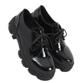 Scarpe da donna laccate Tekla Black nero