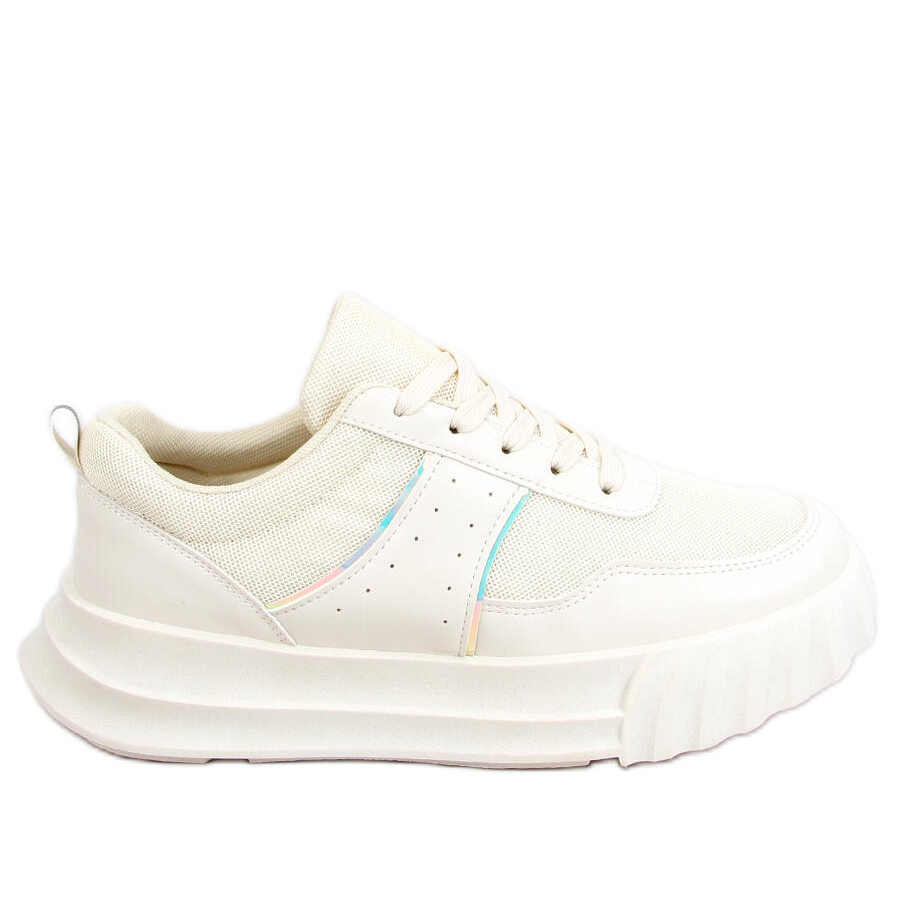 Scarpe sportive da donna perla beige