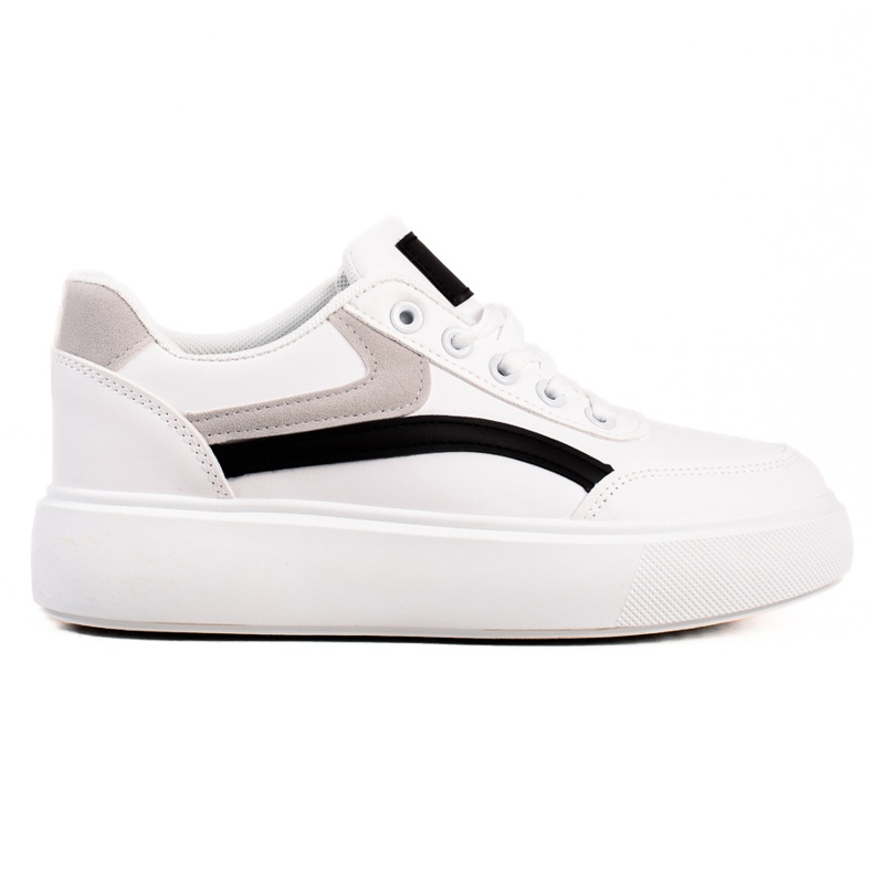 Weide Scarpe Casual Sulla Piattaforma bianca
