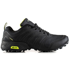 TRENDI Comode scarpe da trekking nero