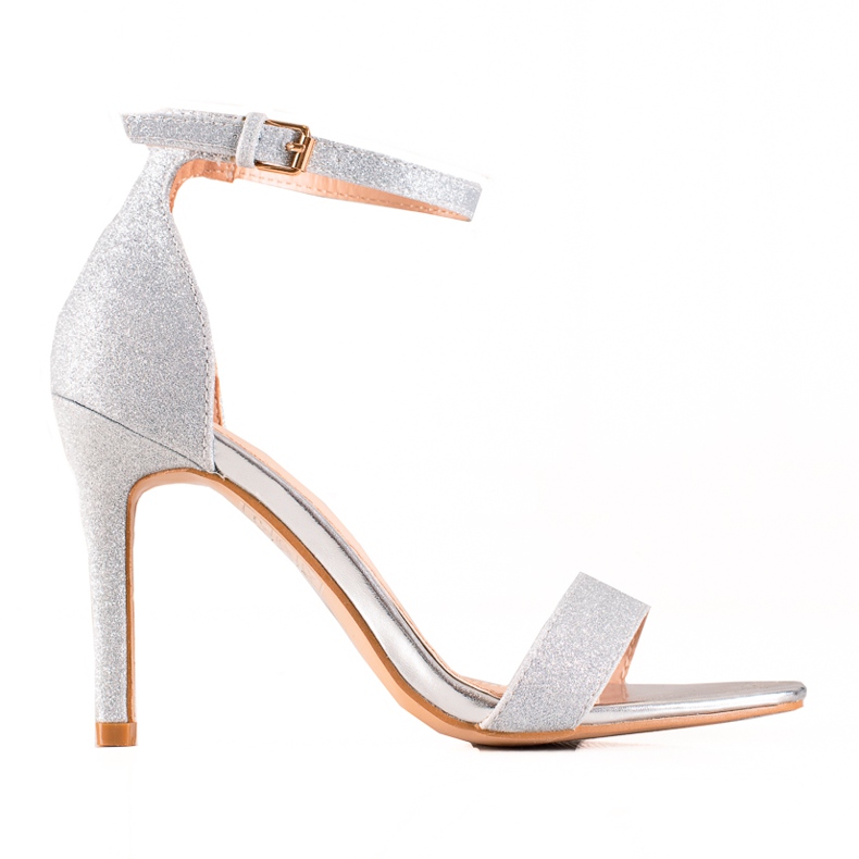 Vinceza Tacchi alti argento con glitter VICEZA d'argento grigio