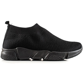 SUPER COOL Comode scarpe sportive slip-on nero