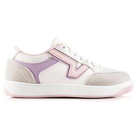 TRENDI Sneakers sportive alla moda bianco multicolore