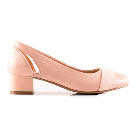 Vinceza Pompe Con Ritagli VICEZA rosa