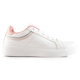 TRENDI Scarpe da ginnastica bianche casual bianco
