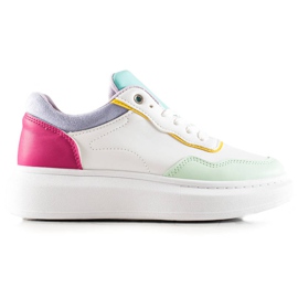 BUONAROTTI Sneakers alla moda per scarpe sportive bianco multicolore