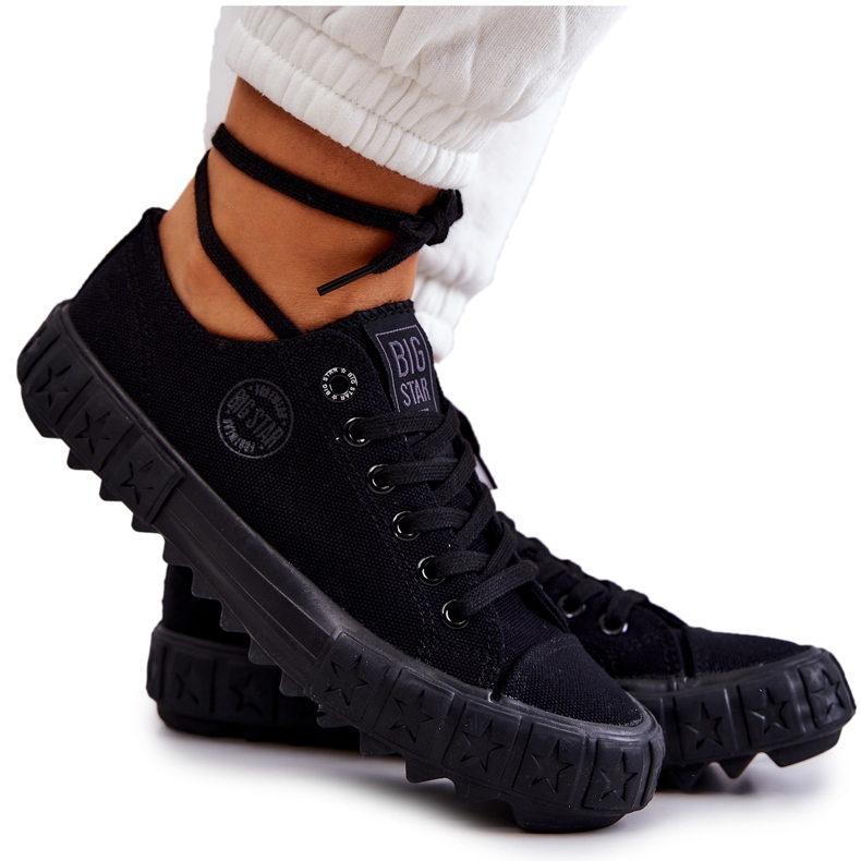 Sneakers da Donna Big Star JJ274510 Nere nero