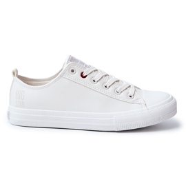 Sneakers da Uomo in Pelle Big Star JJ174006 Bianche bianca