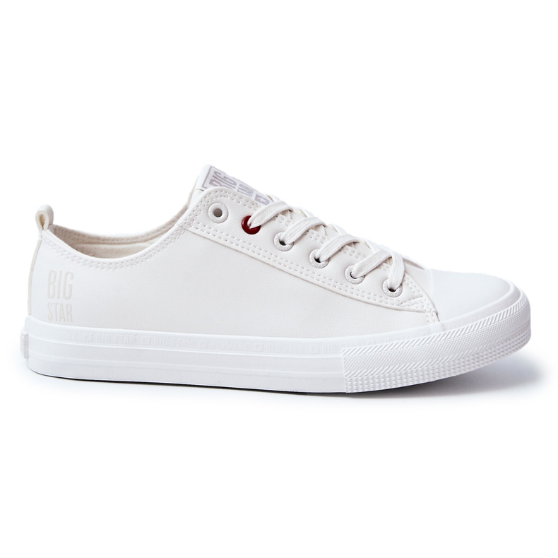 Sneakers da Uomo in Pelle Big Star JJ174006 Bianche bianca