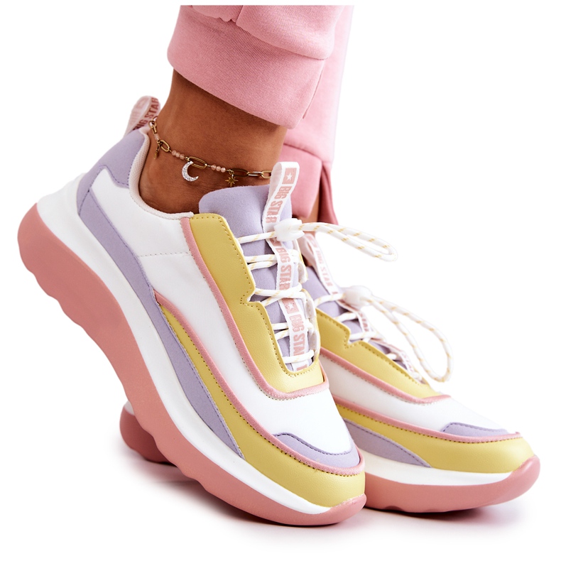 Scarpe Sportive Sneakers Big Star JJ274A511 Multicolor bianco multicolore