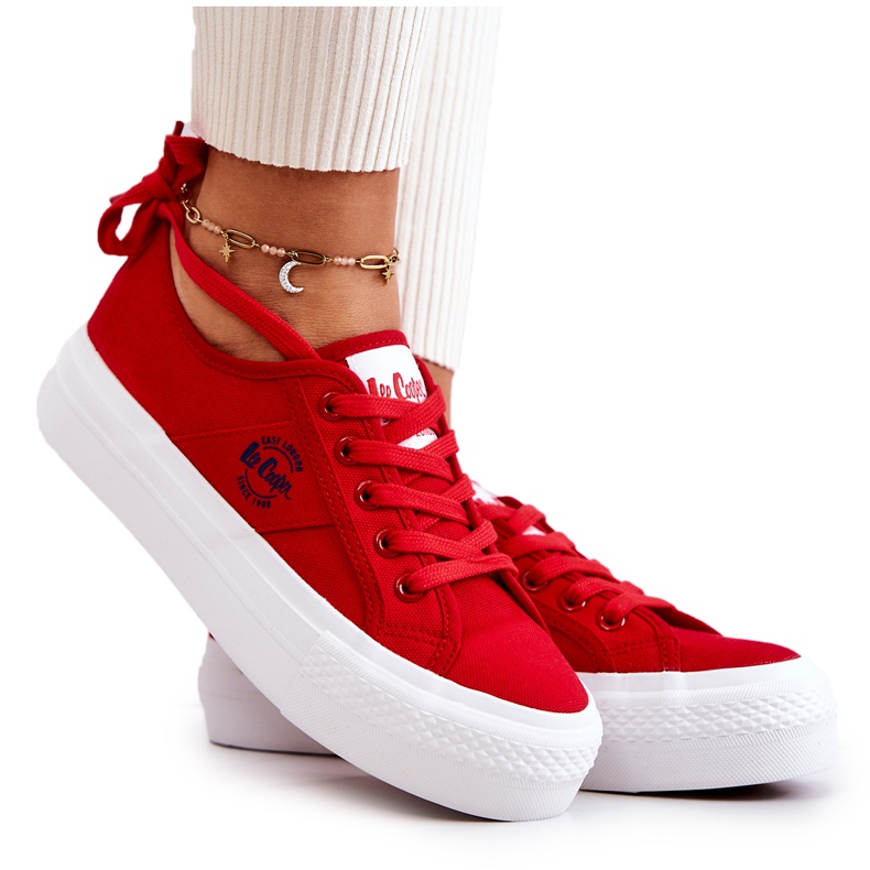 Lee Cooper LCW-22-31-0834L Scarpe da ginnastica rosse rosso