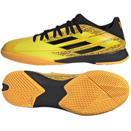 Scarpe Adidas X Speedflow Messi.3 In J Jr GW7422 giallo d'oro