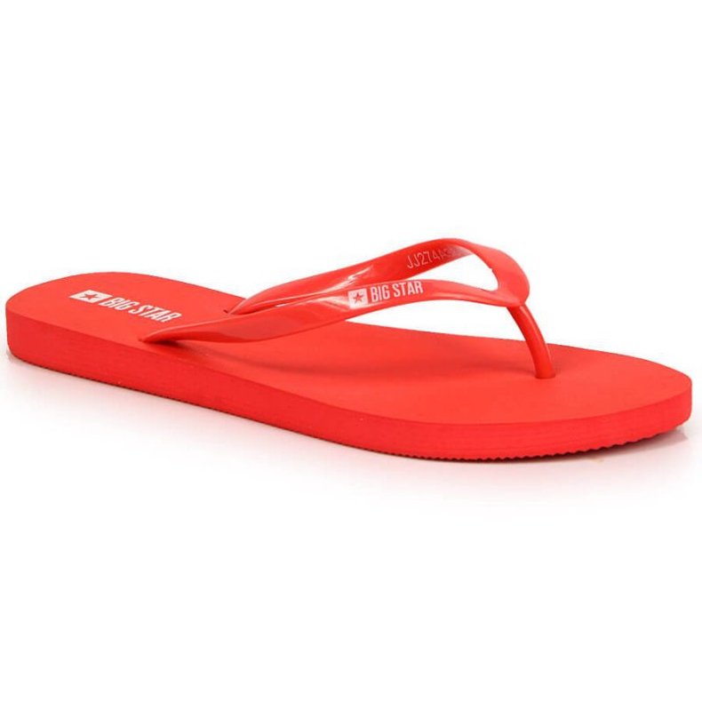 Infradito da spiaggia Red Big Star W JJ274A384 rosso
