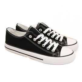 Sneakers basse in tessuto Atletico W ATC266A nere nero