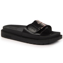 Pantofole nere sulla piattaforma Big Star W JJ274A307 nero