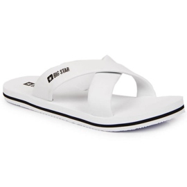 Ciabatte da piscina Big Star W JJ274A339 bianche bianco