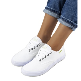 Sneakers bianche da donna Big Star JJ274260 bianco