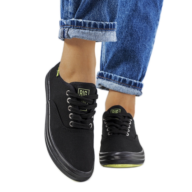 Sneakers nere da donna Big Star JJ274261 nero