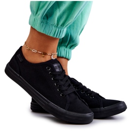 Sneakers Basse da Donna Big Star JJ274066 Nere nero