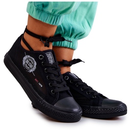 Sneakers da donna Big Star JJ274A256 Sneakers nere nero