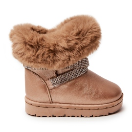 Doposci da Bambino Con Cubic Zirconia Golden Hollee d'oro d'oro