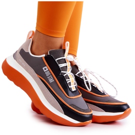 Scarpe Sportive Sneakers Big Star JJ274996 Grigio-Arancio
