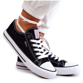 Sneakers Classiche da Donna Cross Jeans JJ2R4011C Nero